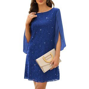 COOAN Wedding Guest Cocktail & Formal Dresses for Women Medium